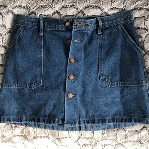 Jean skirt